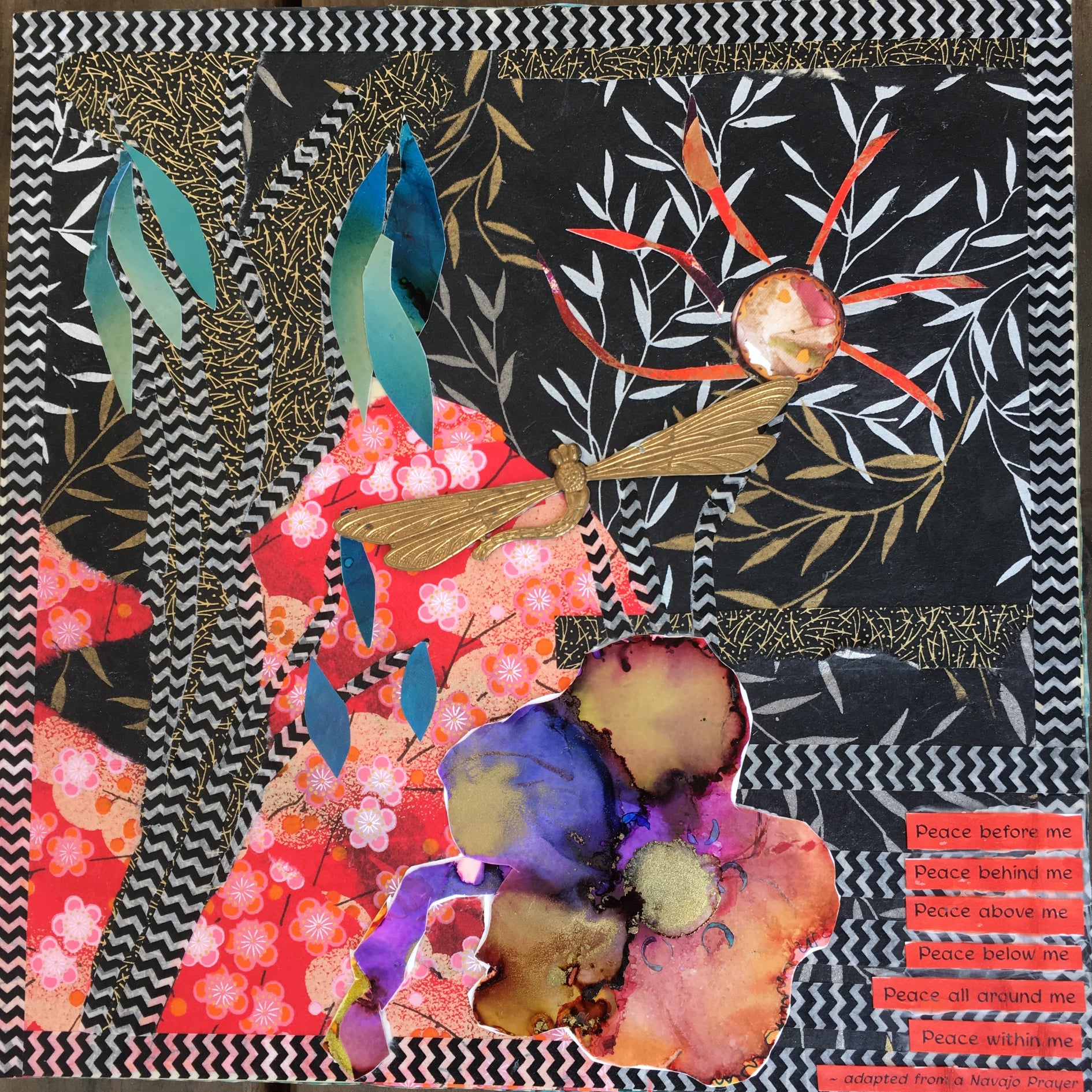 Grant Winner - Collagist Patricia Marina